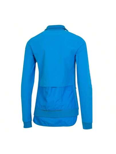 Adidas جاكيت رياضية للنساء بياقة عمودية ، H57199، للجري والتمارين الرياضية والتدريب