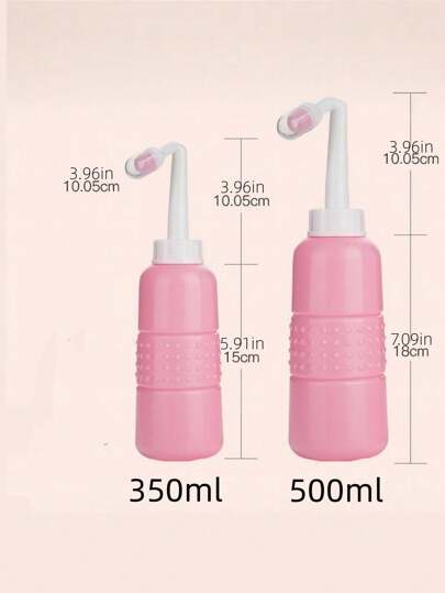 رشاش بيديه محمول، بيديه محمول للسفر مع رشاش يدوي ، بيديه صغير محمول للسفر ، رشاش بيديه يدوي صغير لرعاية النظافة الشخصية ، خزان مياه سعة 350مل/500مل الضروريات الصيفية للرحلات والتنزه والمدرسة والتخييم والإجازات والاكسسوارات السفرية وزجاجات السفر...