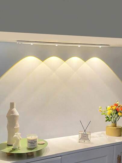 ضوء استشعار حركة جسم قابل للشحن بتقنية LED، لاصق ذاتي، لاسلكي، بدون سلك، لخزانة الأحذية، الممر الداخلي، متوفر ب- 3 ألوان، ضوء استشعار حركة بشكل عين القط، ضوء ديكوري، لاستخدام داخلي وخارجي، إكسسوار منزلي ضروري للمطبخ والنوم والخزائن