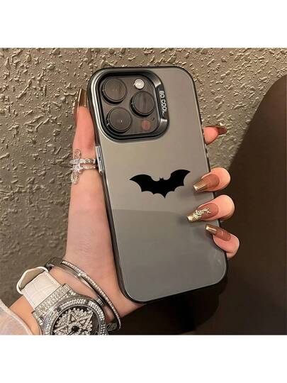 غطاء واقي للهاتف بنمط الخفاش - غطاء مقاوم للصدمات مع حماية عدسة الكاميرا للأيفون 11 و12 و 13 و 14 و 15 وSE/XR/X/7 بلس