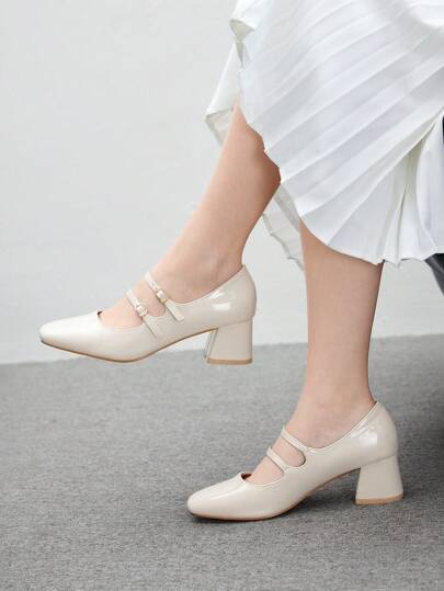 CUCCOO BIZCHIC أحذية كعب عالي حريمي، ذات إمكانيات تنوع كبيرة وبسيطة، مثالية للسنة الجديدة والأعياد