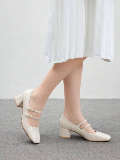 CUCCOO BIZCHIC أحذية كعب عالي حريمي، ذات إمكانيات تنوع كبيرة وبسيطة، مثالية للسنة الجديدة والأعياد