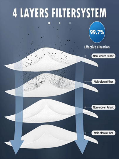 12 قطعة أكياس غبار لمكنسة الأرضيات الروبوتية مناسبة لأنواع روبوروك إس 8 ماكس فى أولترا ، بى 10 إيه 7400 آر آر ، كيو ريفو ، كيو ريفو برو ، كيو ريفو بلس ، كيو ريفو كيرف ، بى 20 برو سايروس 10آر ، إس 9 ماكس فى سليم ، جى 20 إس أولترا ، أكياس غبار وقمامة...
