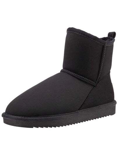 CAMEL CROWN بوت شتوية للرجال فرائية سهلة الارتداء ، بوت قصيرة ونصف الكاحل ، بوت منزلية ، بوت قصيرة ومينى للرجال