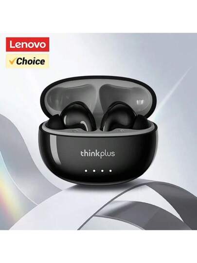 Lenovo سماعات أذن لاسلكية Thinkplus LP5 PRO بتقنية Bluetooth 5.4 سماعات ألعاب TWS صوت عالي الجودة HiFi مع ميك روفون وبطارية طويلة الاستعداد