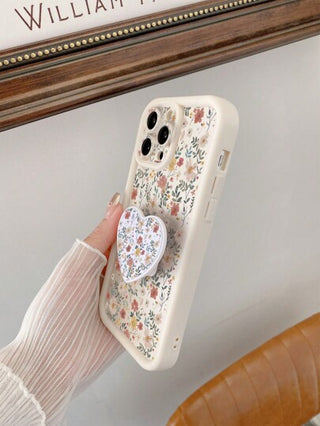 جراب هاتف مقاوم للصدمات بنمط زهور من قطعة واحدة مع تصميم ثقب صغير لحماية الكاميرا، مناسب لأجهزة Apple 11 Pro Max/12 Pro Max/13 Pro Max/14 Pro Max/15 Pro Max/16 Plus/16 Pro Max، Redmi، OPPO/Realme، VIVO، Infinix، Honor، MOTO، One Plus