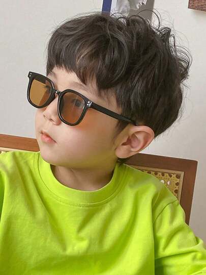 1/2/4 نظارة شمس بتصميم عصري للأولاد والبنات، ظلال للأطفال الصغار والأطفال (أشكال عشوائية)