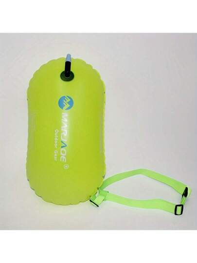 قطعة واحدة من السترات النفاخة المصنوعة من البولي فينيل كلوريد عالية الجودة - جهاز طفو أمان للاستخدام العام - بدون شحن، محمول، وسهل النفخ للسباحة في الهواء الطلق وأنشطة المياه