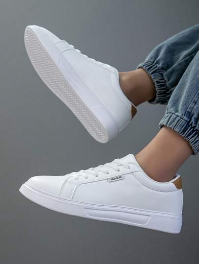 حذاء رياضي رجالي 2025 حذاء موضة عصري للرجال ، أنيق غير رسمي ، أحذية رباط ، أحذية تزلج ، أحذية رياضية شخصية للشارع