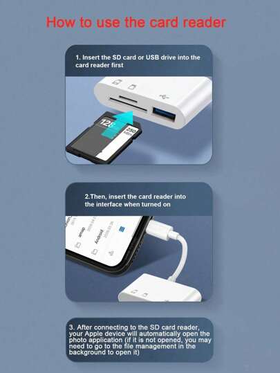 قارئ بطاقات 3 في 1 Type-C ، وحدة تخزين USB Flash SD/TF 2.0 OTG مجمعة لأجهزة الكمبيوتر/الهواتف الذكية واجهة Type-C، متعددة الوظائف للهواتف المحمولة والحواسيب.