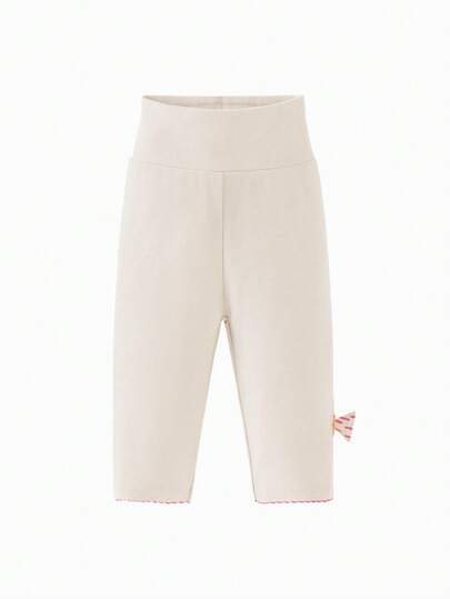 mini bala سراويل طويلة مرنة للأولاد الرضع ، مناسبة للربيع