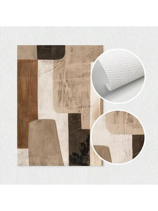 مجموعة من 3 لوحات جدار ملصقات فن تجريدية محايدة باللون البني والبيج، لوحات جدارية فنية تجريدية كبيرة،ديكور جداري بوهيمي حديث، ديكور ربيعي،ديكور داخلي، أعمال فنية لغرفة المعيشة والنوم والمطبخ والبار والمكتب والردهة،ديكور المنزل والغرف، بدون إطار