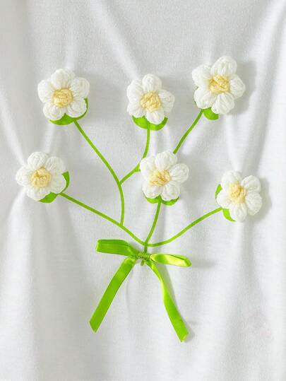 تيشيرتات بناتي مجموعة ملابس صيفية مريحة للبنات الصغيرات: بلوزة بياقة دائرية بأكمام قصيرة ومطبوعة بالأزهار باللون الأبيض وبنطلون أخضر بخصر رباط وساق مستقيم، 2 قطعة