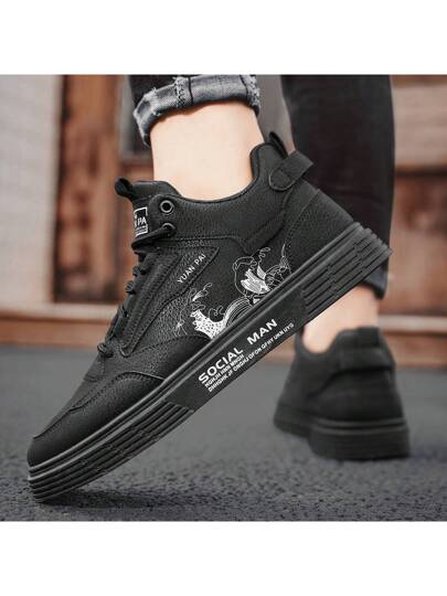 أحذية الرجال الأنيقة، أحذية ألواح مقاومة للانزلاق للرجال، أحذية رياضية كاجوال للرجال، أحذية رياضية للرجال
