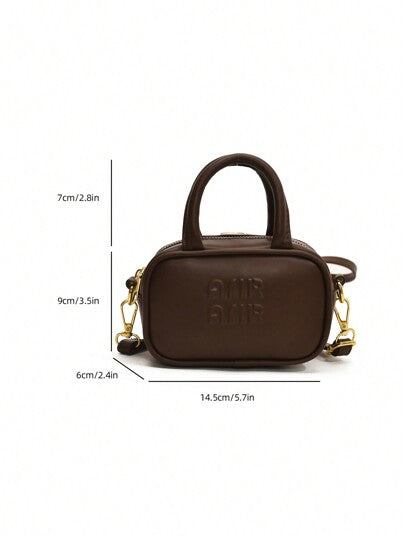 حقيبة بيسبول بحجم صغير ، حقيبة صغيرة بطباعة ألوان سادة ، حقيبة صغيرة عصرية