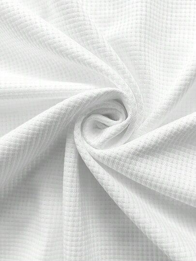 تي شيرت بولو عادي بأكمام قصيرة باللون المركب، طباعة رقمية ثلاثية الأبعاد على نسيج وافل بسيط للأعمال والتنقل، فتحة سحاب عادي