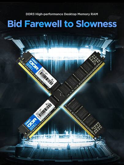 وحدة ذاكرة عشوائية DDR3 عالية الأداء 4 جيجابايت/8 جيجابايت 1600 ميجاهرتز PC3-10600 4 جيجابايت ذاكرة سطح مكتب جديدة Dimm جودة CL9، بدون تخزين مؤقت مزدوج الرتبة 240-دبوس UDIMM ترقية ذاكرة الكمبيوتر المكتبي (SDRAM)