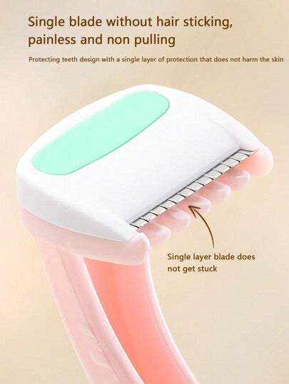 3/1 ماكينة حلاقة من الفولاذ المقاوم للصدأ للإبطين والساقين ومنطقة البكيني، مناسبة للجنسين، منتجات شعر وإكسسوارات لصالون الحلاقة ومستلزمات السفر