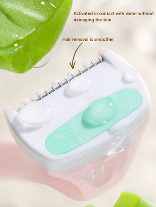 3/1 ماكينة حلاقة من الفولاذ المقاوم للصدأ للإبطين والساقين ومنطقة البكيني، مناسبة للجنسين، منتجات شعر وإكسسوارات لصالون الحلاقة ومستلزمات السفر