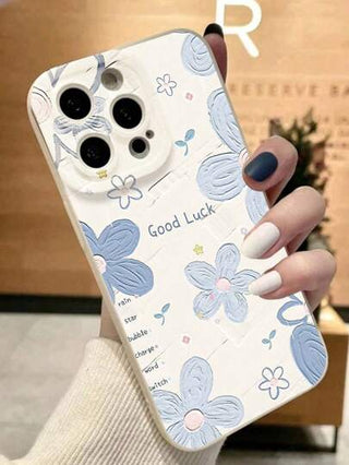 1 قطعة واقي هاتف من مادة TPU مضاد للصدمات بنقش عين زهري بسيط متوافق مع iPhone 11, 16 Pro Max, 16 Pro, 16, 15 Pro Max, 14 Pro Max/ Galaxy / Honor X6A, X7B, X8B