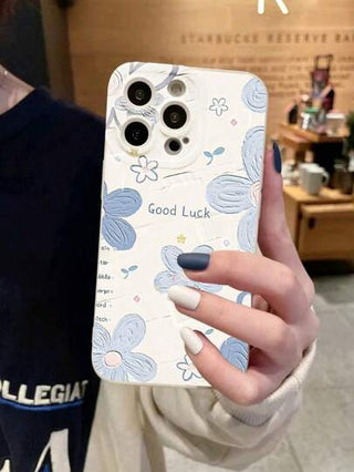 1 قطعة واقي هاتف من مادة TPU مضاد للصدمات بنقش عين زهري بسيط متوافق مع iPhone 11, 16 Pro Max, 16 Pro, 16, 15 Pro Max, 14 Pro Max/ Galaxy / Honor X6A, X7B, X8B