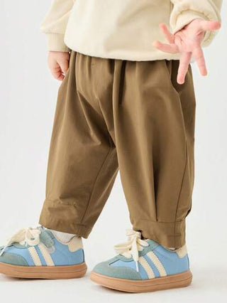 mini bala بنطلون أطفال مقاوم للماء لاستخدام الخارج، مقاوم للبقع وسهل العناية، قصة واسعة مناسبة للربيع