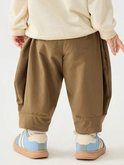 mini bala بنطلون أطفال مقاوم للماء لاستخدام الخارج، مقاوم للبقع وسهل العناية، قصة واسعة مناسبة للربيع