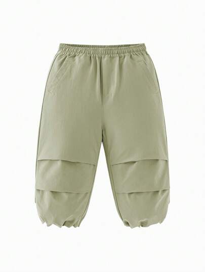 mini bala بناطيل أطفال للخارج، مقاومة للماء والبقع، قطع سفلية فضفاضة