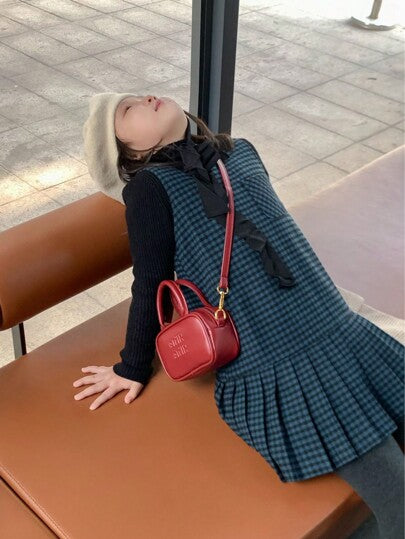 حقيبة بيسبول بحجم صغير ، حقيبة صغيرة بطباعة ألوان سادة ، حقيبة صغيرة عصرية