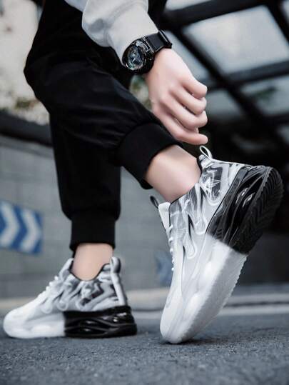 أحذية رياضية كاجوال متعددة الاستخدامات للرجال، أحذية رياضية رياضية منخفضة الأعلى مضادة للانزلاق، خفيفة الوزن وذات شبكة تنفس