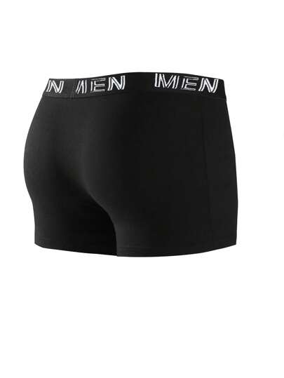 10 عبوات سراويل داخلية رجالية بتصميم بوكسر بغطاء وسط، قماش مرن، هدايا عصرية، سراويل داخلية مقاسات كبيرة للرجال