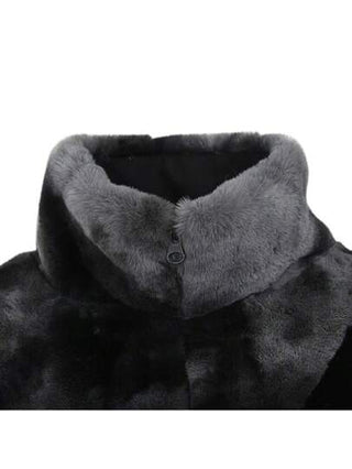 2024 معطف ألحريري النسائي AS W NSW JKT FAUX FUR AOP GCEL ، معطف خارجي بفرو اصطناعي HQ4871-010