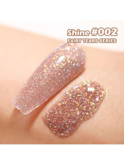 طلاء أظافر من لؤلؤة المداعبة من الناشر الأحمر ذات التطريز المنفرد مقاس 15 مل موديل 2025 شهير باللون الأحمر والبنفسجي والشامبان الذهبي ومجموعة 4 ألوان للنوع البرّاق والمنعش والأبيض، للاستخدام اليدوي في صالون الأظافر