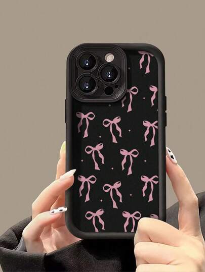 حافظة هاتف مزينة برسم فراشة انيق ملمس, غطاء واقي متوافق مع ايفون 16/16 برو/ 16 بلس/16 برو ماكس و ايفون 15 برو ماكس و ايفون 14/13/12/11/XS/XR و جالكسي A50/A12/A32/A52/A72/A51/A21S/A13/A14/S22 اولترا/S23 و ريدمي 11/12 برو/12/12X/ملاحظة 11/9A/9C و بوكو X3 NF