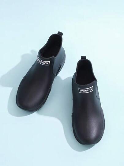 بوت مطر خفيفة الوزن مقاومة للانزلاق للجنسين ، بوت مطاطية سليمة للماء للأنشطة الخارجية والبستنة والصيد