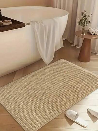 سجادة بنمط أناناس سميك، سجادة من الليف الخشن شبيهة بالسيزال، سجاد قوي ومتين، سجادة بنية، بساط حمام، بساط أمام الباب، بساط خارجي، قاع مضاد للانزلاق قابل للغسيل، لوح خدش القطط، قطعة واحدة