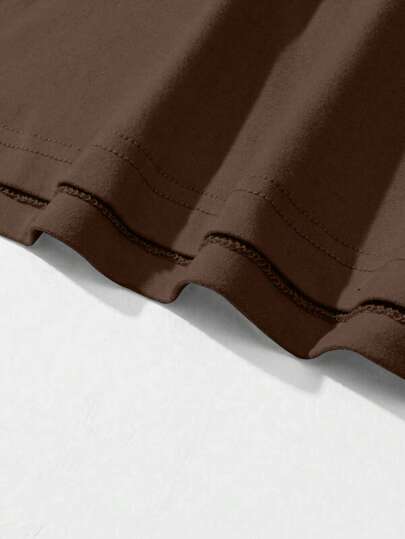 تي شيرت صيفي بطبعة شجرة النخيل من لوس أنجلوس ذي رقبة دائرية للصبي البسيط والأنيق