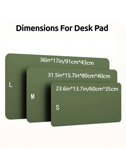 وسادة مكتب جلدية واقية، وسادة فأرة، سجادة مكتب المكتب، وسادة مكتب الكمبيوتر المحمول، بطانية مكتب مقاومة للماء للمكتب والمنزل في بداية العام الدراسي