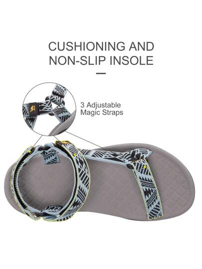 أحذية أوكسفورد حريمي CAMEL CROWN صنادل رياضية للمشي لمسافات طويلة للنساء، صنادل مائية مضادة للانزلاق، صنادل رياضية مريحة للشاطئ في الهواء الطلق