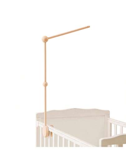 خشبي جميل للتعليق على السرير، مناسب لتعليق صوت جرس السرير، منتج خشبي مصنوع يدويًا للتجميع الذاتي، حامل جرس السرير الخشبي