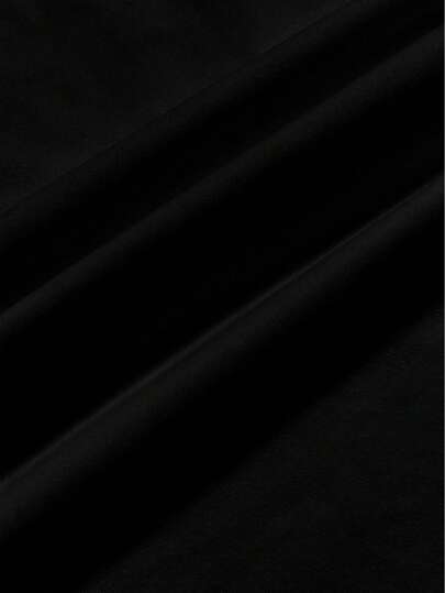 Manfinity Dauomo تيشيرت رجالي كاجوال بطبعة أحرف وشخصيات بياقة مستديرة وأكمام قصيرة