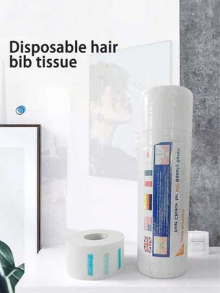 1 حزمة 80 قطعة من أشرطة الرقبة ، إمدادات صالون الحلاقة ، إزرار الشعرالمنقذة للصالون ، أغطية الشعر الواقية المقاومة للماء ،ألواح رقبة ملونة