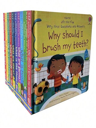 Lachilly كتاب أسئلة وإجابات أولية للعلوم بتصميم رفع أغطية من دار نشر Usborne, كتاب صور لتنمية المعرفة (رفع الأغطية أسئلة وإجابات أولية)