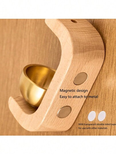 1 جرس باب ، جرس إنذار المدخل ، وجرس زخرفي معلق.جرس الرياح الخشبي المغناطيسي مناسب للاستخدام في الحديقة والمطعم والغرفة ،ديكور المنزل،ديكور الغرفة،ديكور الحائط