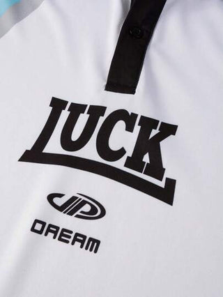 Manfinity Sporsity قميص بولو كم قصير رجالي بلون صلب مع وصلات ، أزرار أمامية، بطباعة حروف فضفاضة