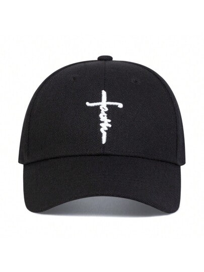 قبعة بيسبول مطرزة بشعار الصليب لأطفال الجنسين، قابلة للتعديل، توفر حماية من الشمس للاستخدام الخارجي، مناسب للأولاد والبنات، للربيع والخريف