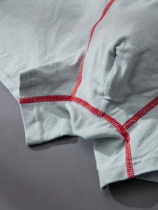 HIALEGION 5 قطع ملابس داخلية رجالية بنطلونات قصيرة سلوكس مريحة بتصميم خطوط على الخصر بطباعة حروف ملونة، بأسلوب رياضي وراحة بسيطة