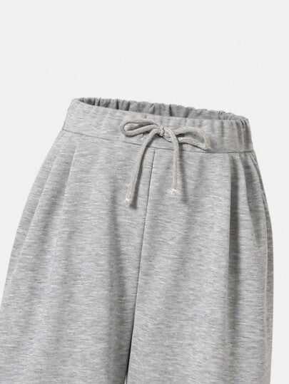 Lunivi بنطلون فضفاض قياسي مسترخي طويل ذو حشو كاحلي للبنات المراهقات