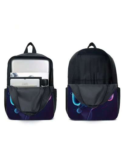 3 حقائب ظهر للمدرسة للأولاد والبنات، حقائب ظهر المزودة بميزات ألعاب كرة القدم للمراهقين والطلاب الابتدائية والمتوسطة والثانوية، سعة كبيرة 16 بوصة، حقائب مدرسية مع حقائب كتف وأقلام