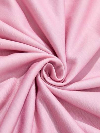 girls-sets مجموعة تي شيرت وبنطلون فضفاض لفتيات المراهقات الصغيرات 2 قطعة ، بتصميم مريح وهادئ مع طبعات قطة ، باللون الوردي